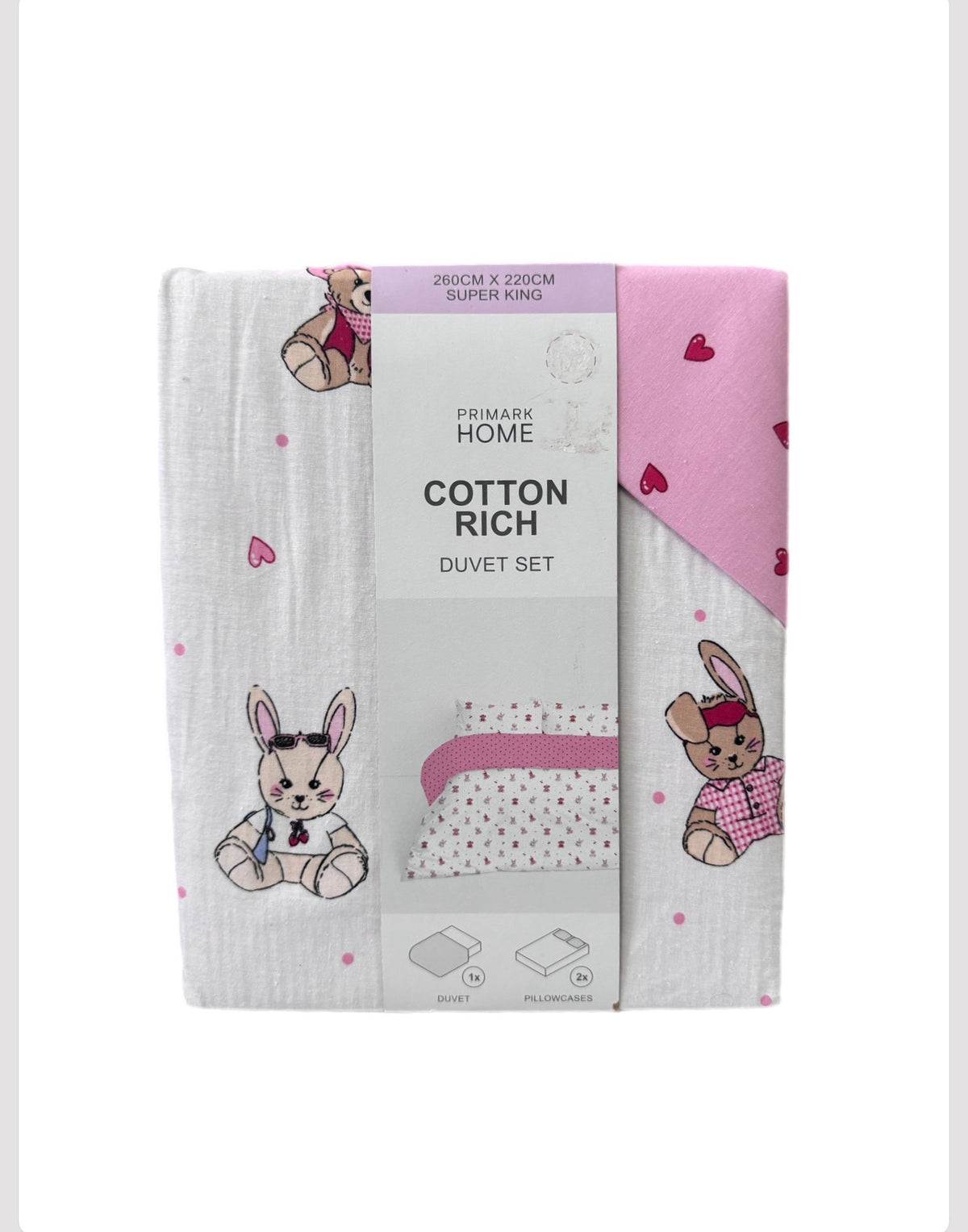PRIMARK Duvet Set Cotton Rich