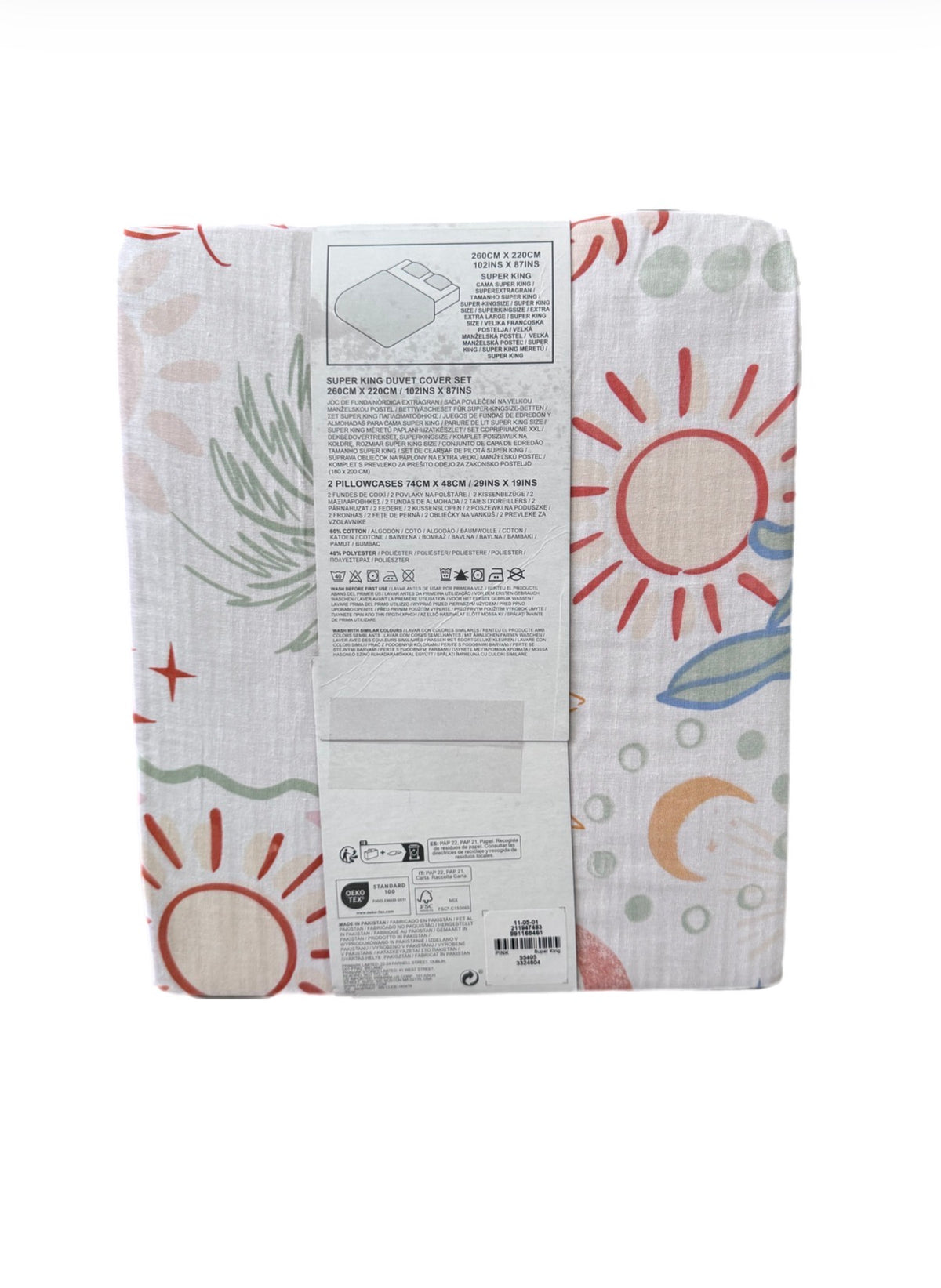 PRIMARK Duvet Set Cotton Rich