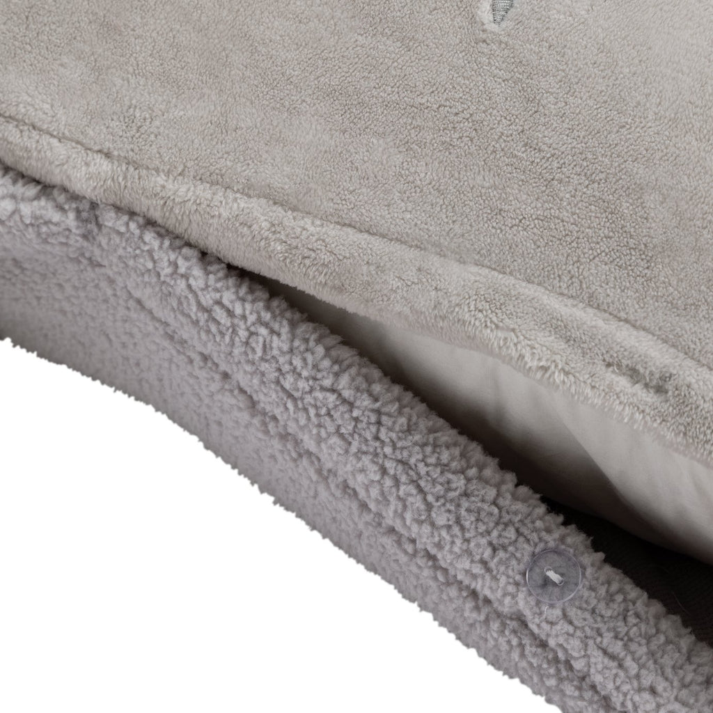 ARGOS HOME Embroidered Star Fleece Bed Set